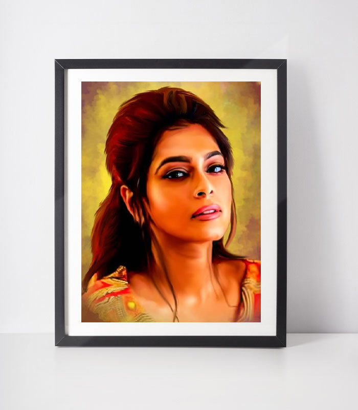 Digital Painting photo frame